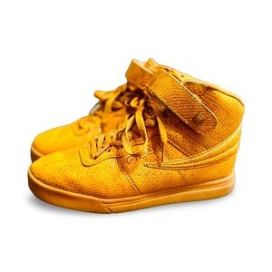 FILA Hi Top Sneaker Boots Brown Tan Active - Women’s, Size 6